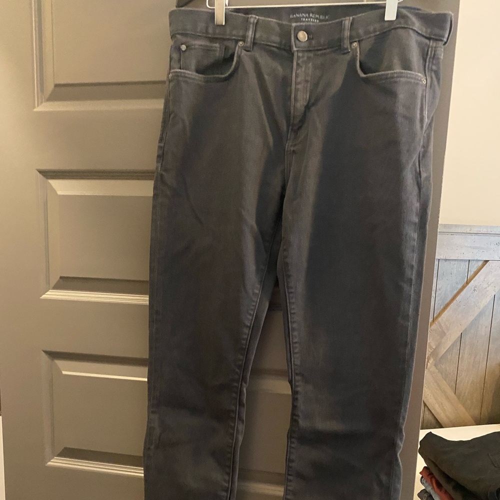 Banana republic grey jeans